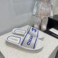 CHL Women's Mules Blue And White For Women